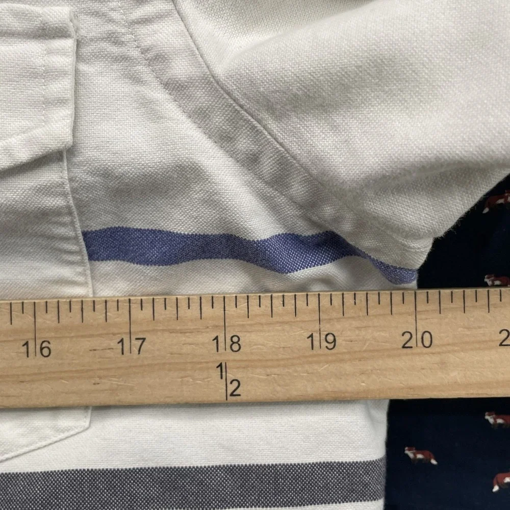 Ralph Lauren Denim & Flower Shirt Mens Lot 2 Small Casual Office Preppy Academia